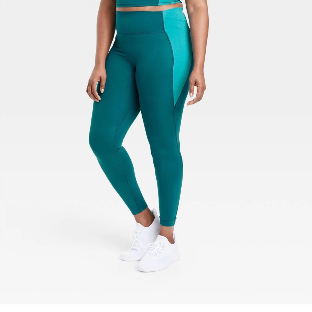 Contour High Rise Legging-Vibrant Blue-XL-All in Motion